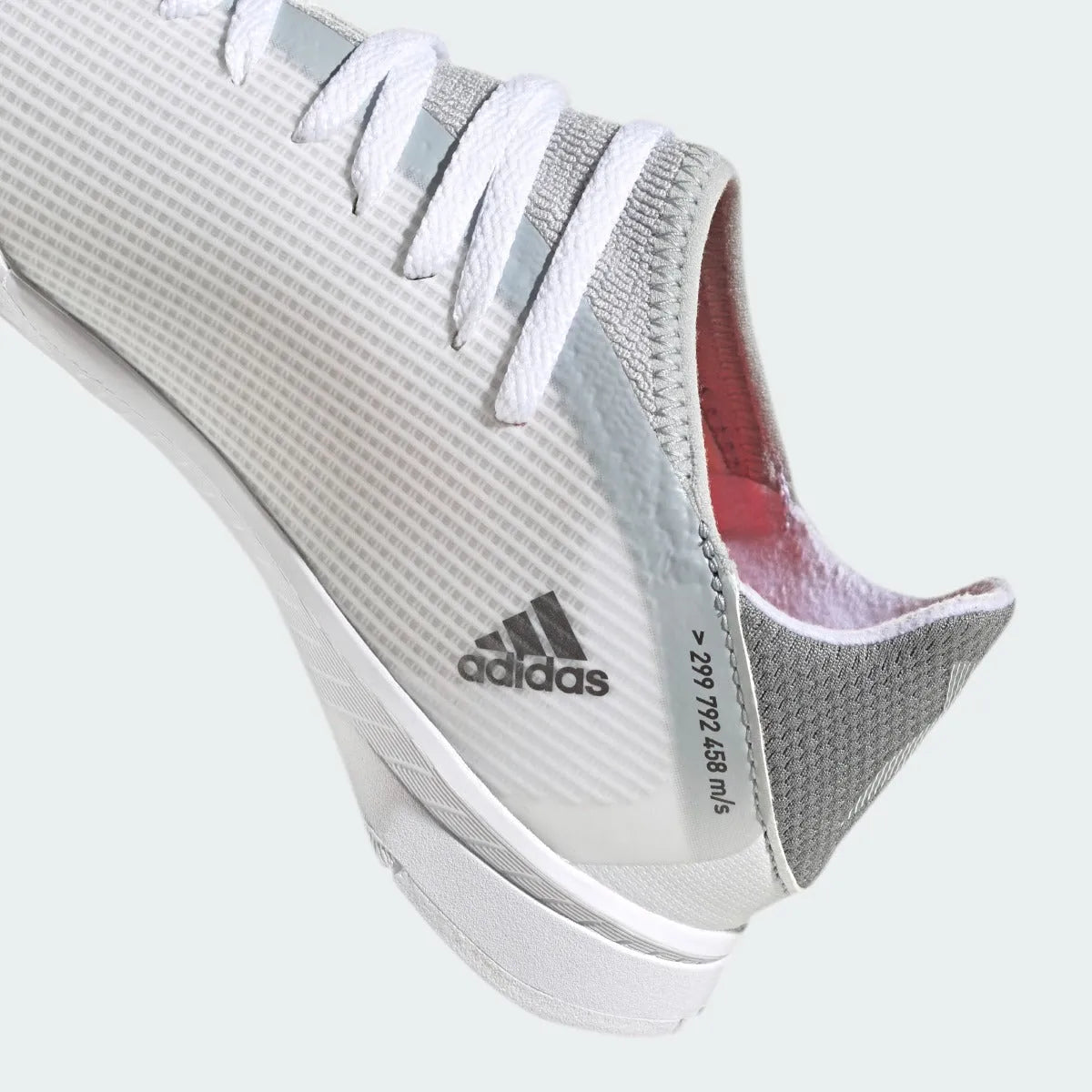 Adidas JR X Speedflow .3 IN - White-Iron Metallic (Detail 1)
