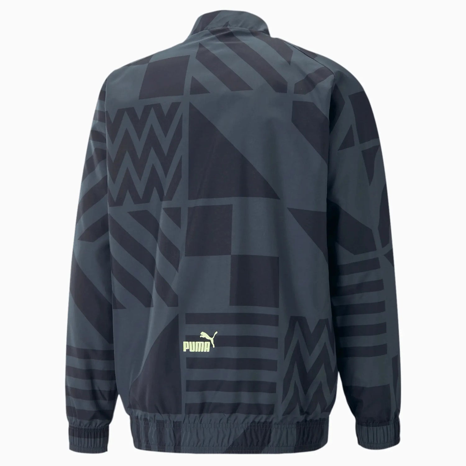 Puma 2022-23 Manchester City Pre-Match Jacket - Parisian-Fizzy Light (Back)