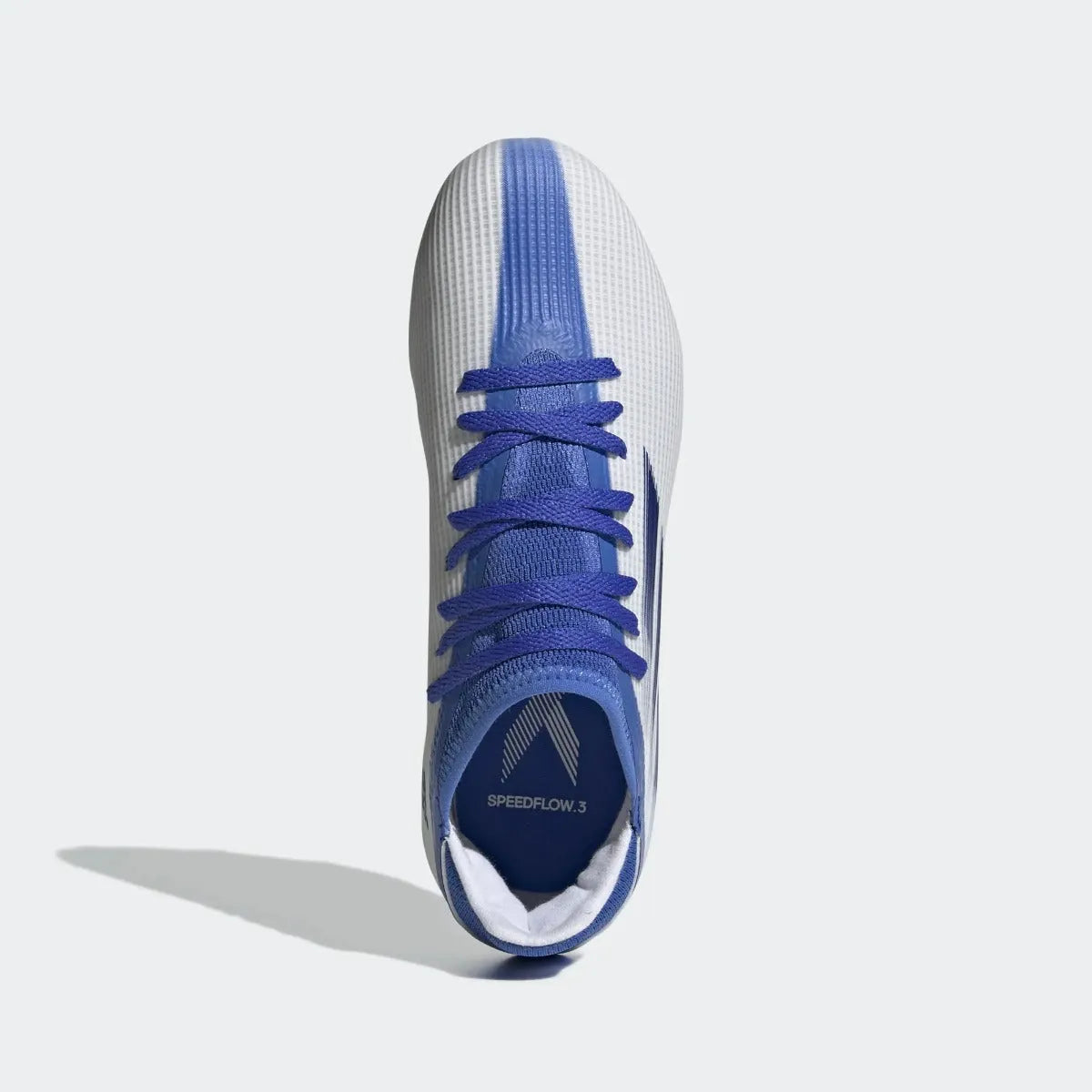 adidas JR X Speedflow .3 FG - White-Hi Res Blue (Top)