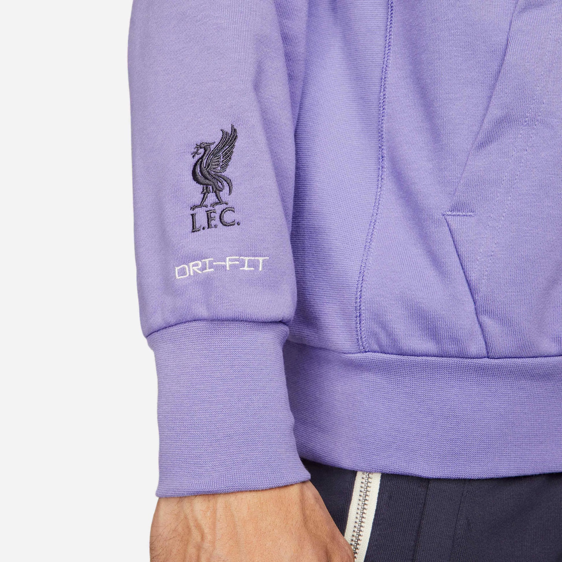 Nike 2023-24 Liverpool Men's Standard Issue Hoodie (Detail 2)