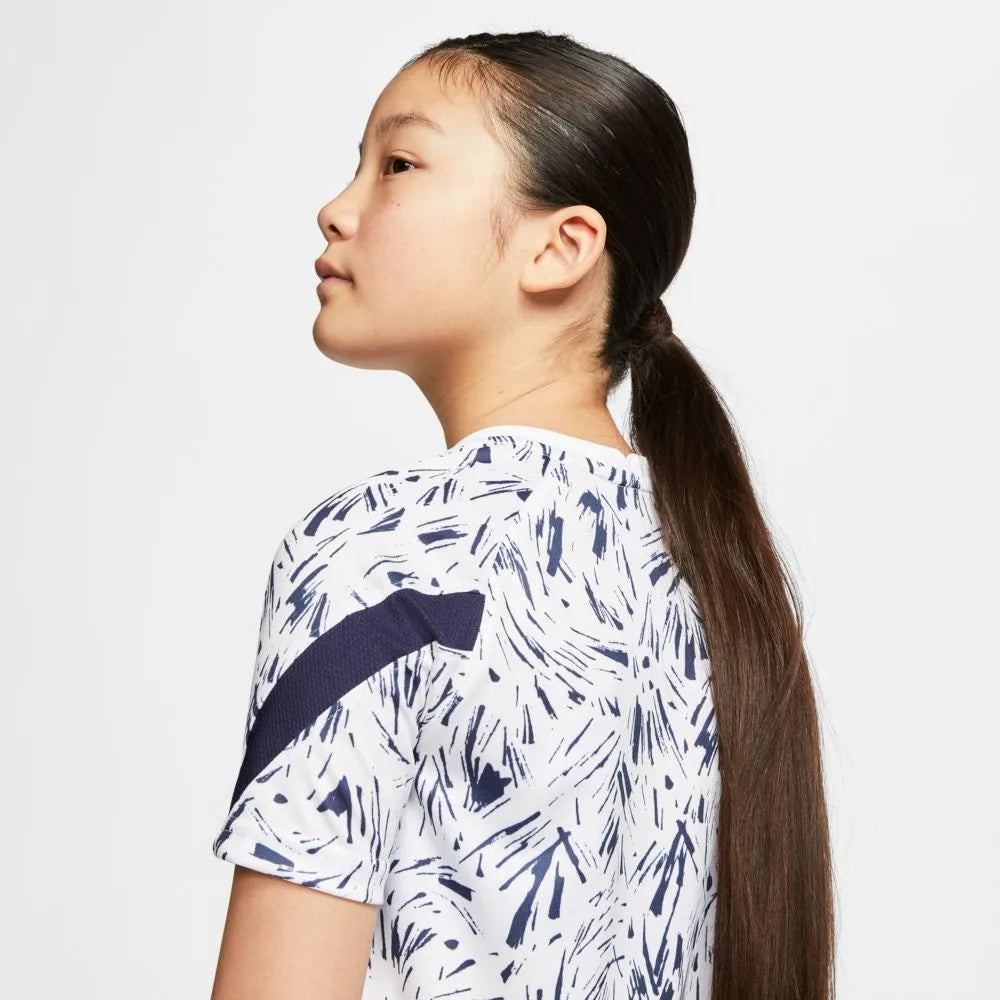 Nike 2020-21 France Dri-Fit YOUTH Training Top - White