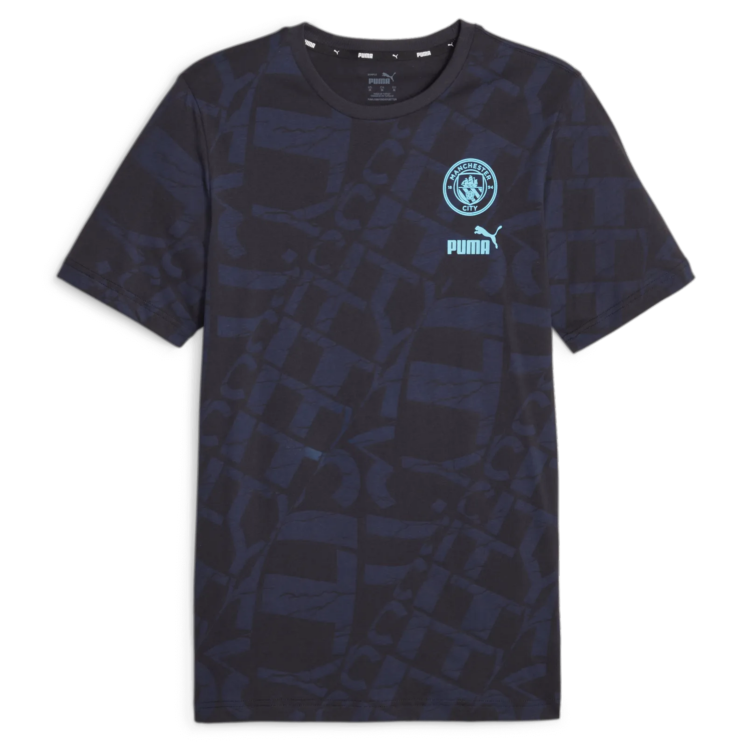 Puma 2023-24 Manchester Ftbl Core AOP Tee (Front)