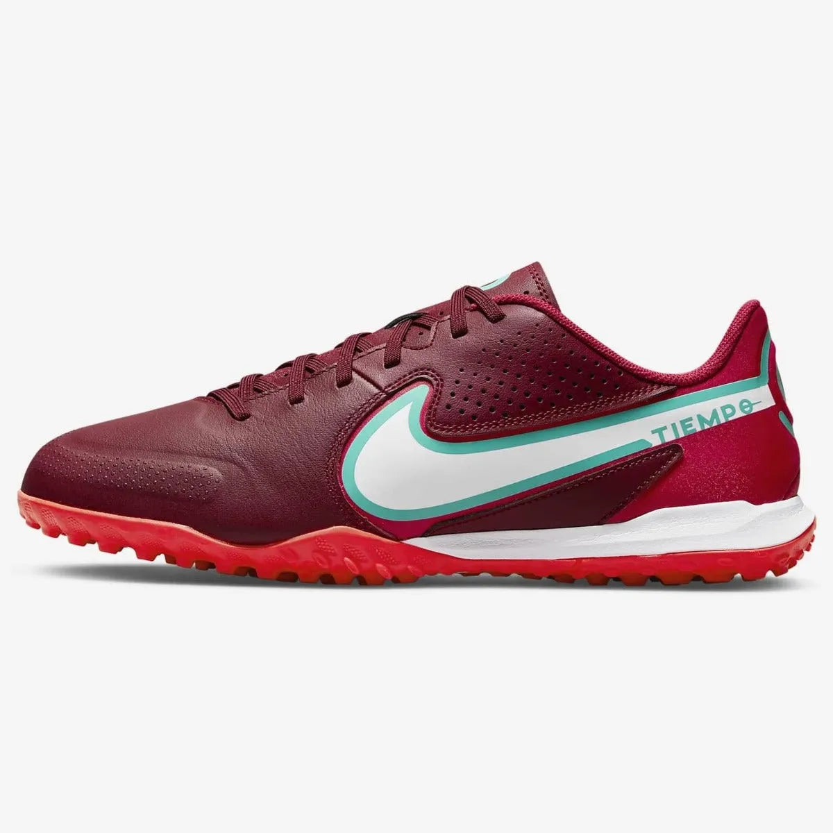 Nike Legend 9 Academy Turf - Team Red-White (Side 1)