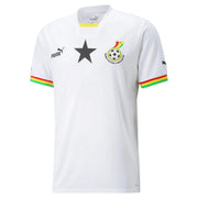 Puma 2022-23 Ghana Home Jersey - White (Front)