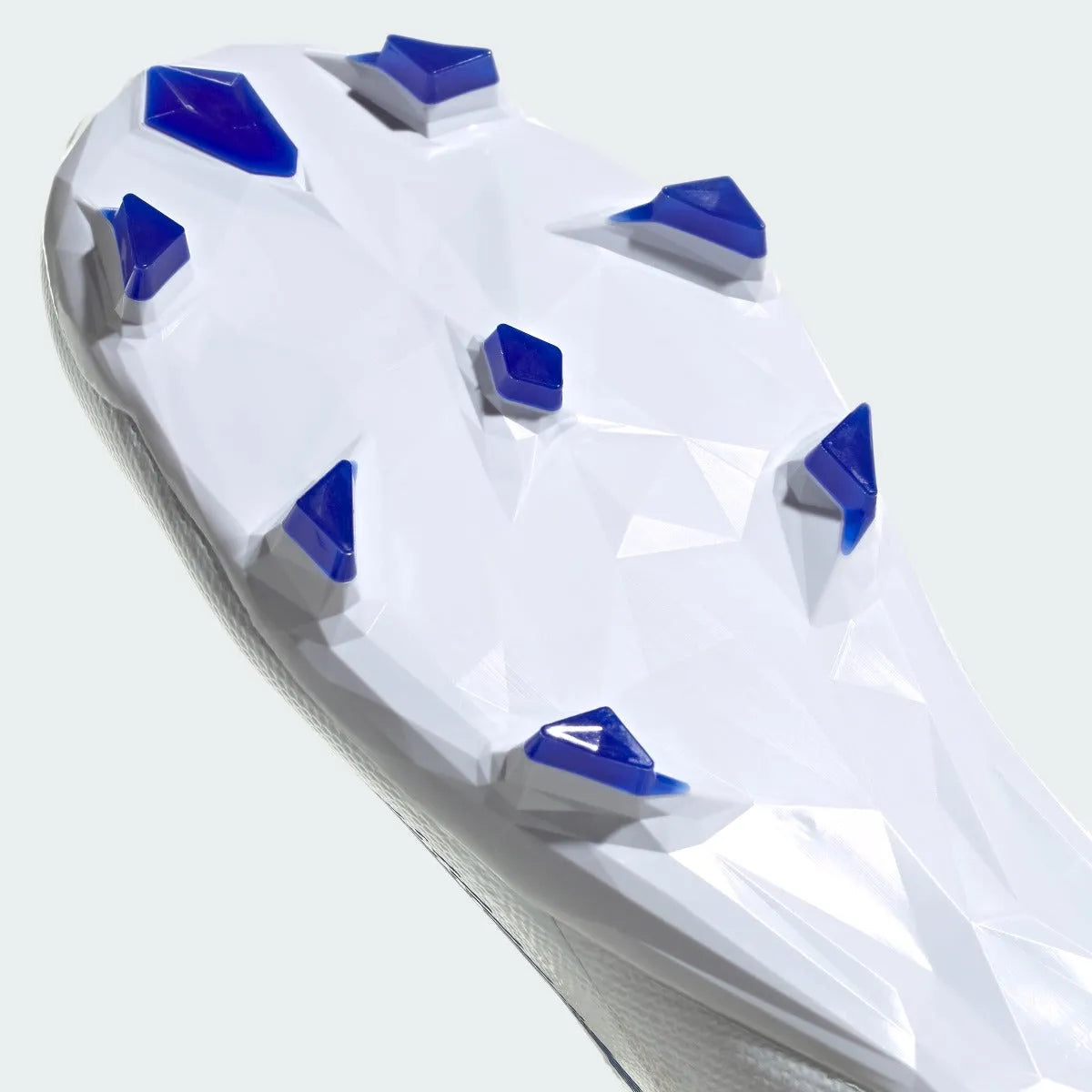 adidas Predator Edge .3 Laceless FG - White-Hi Res Blue (Detail 2)