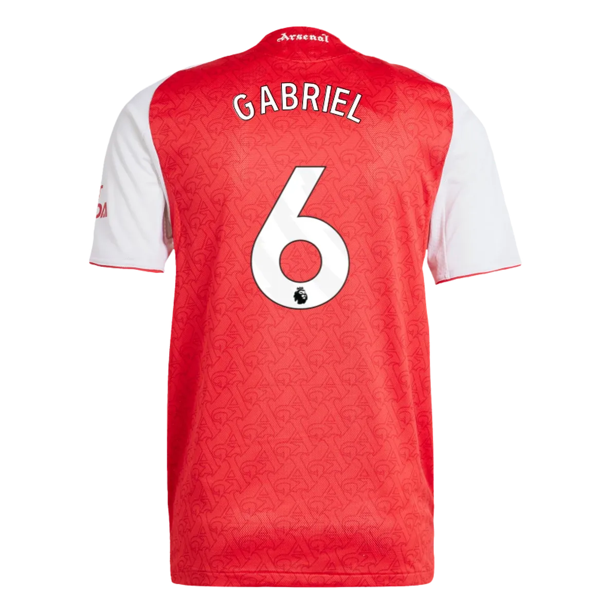 adidas 2025-26 Arsenal Men's Authentic Home Soccer Jersey (Gabriel)