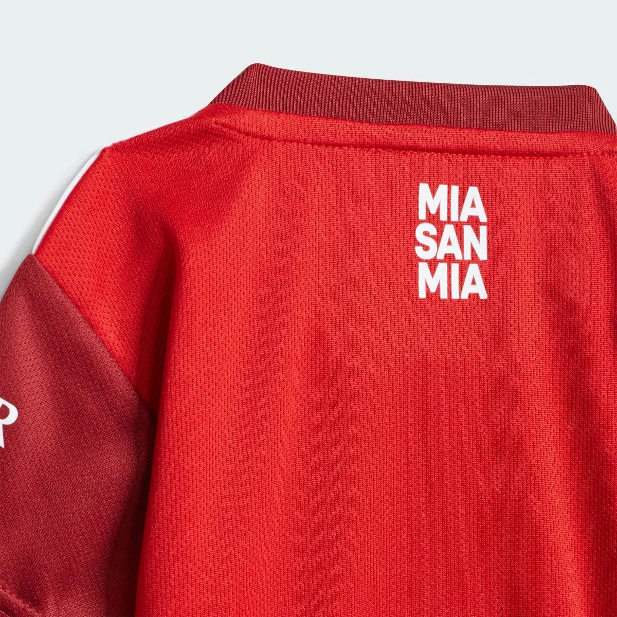 Adidas 2021-22 Bayern Munich Home Baby Set - True Red (Detail 2)