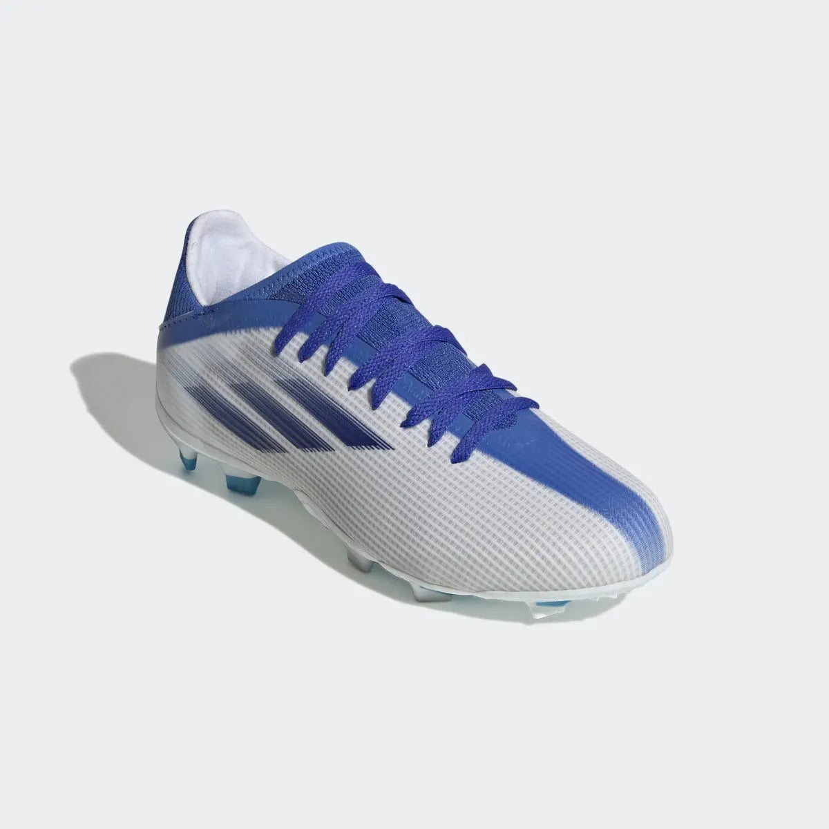 adidas JR X Speedflow .3 FG - White-Hi Res Blue (Diagonal 1)
