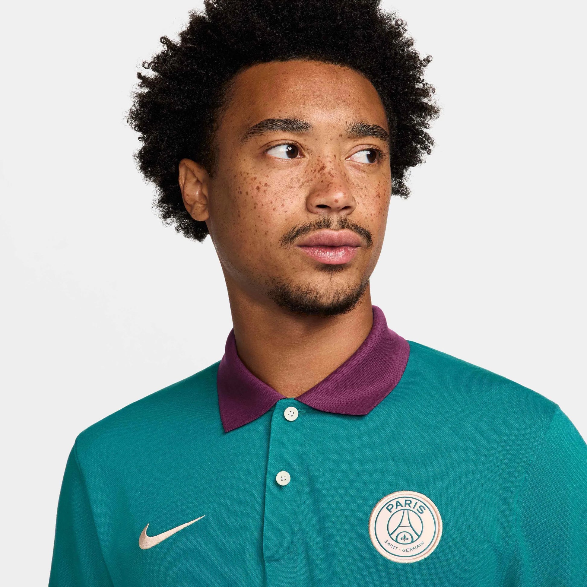 Nike 2024-25 PSG Men's The Nike Polo 2.0 (Detail 1)