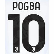 Juventus 2022/23 Home Pogba #10 Jersey Name Set (Back)