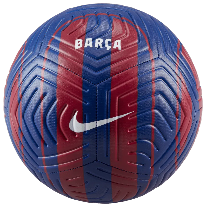 Nike SU23 FC Barcelona Strike Ball - Royal Blue-Burgundy (Back)
