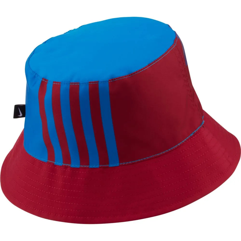 Nike 2021-22 Barcelona Reversible Bucket Hat - Blue-Noble Red (Blue & Red - Back)