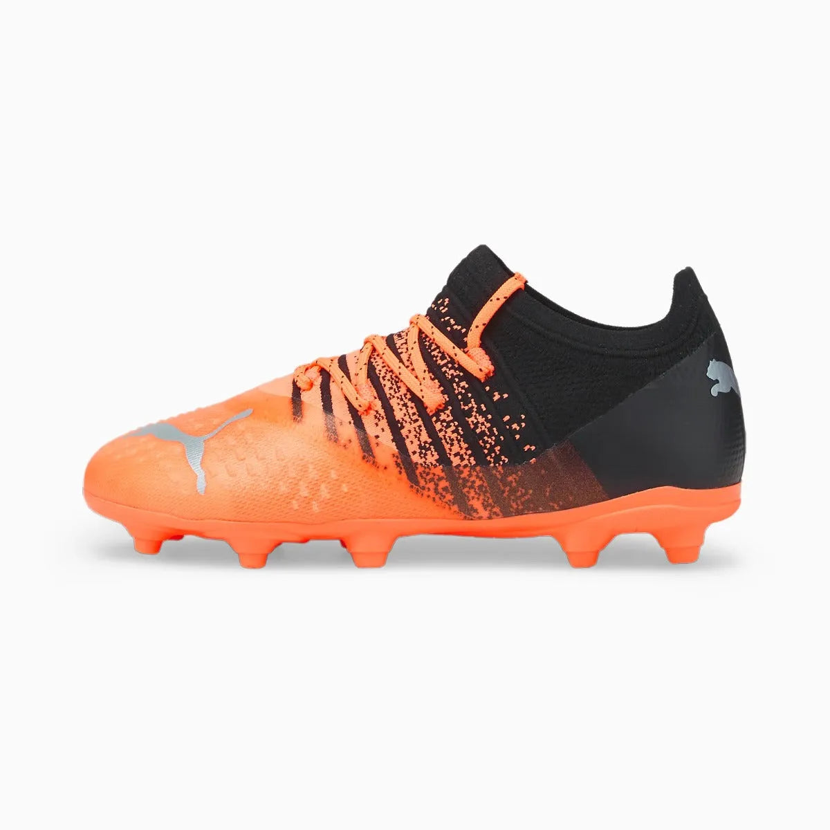 Puma Kids Future 2.3 FG-AG - Neon Citrus-Silver-Black (Side 1)