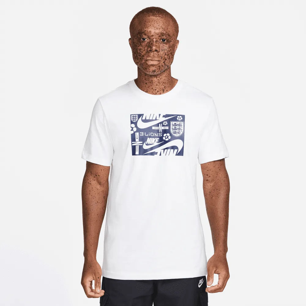 Nike 2022-23 England Graphic Tee (Model - Front)
