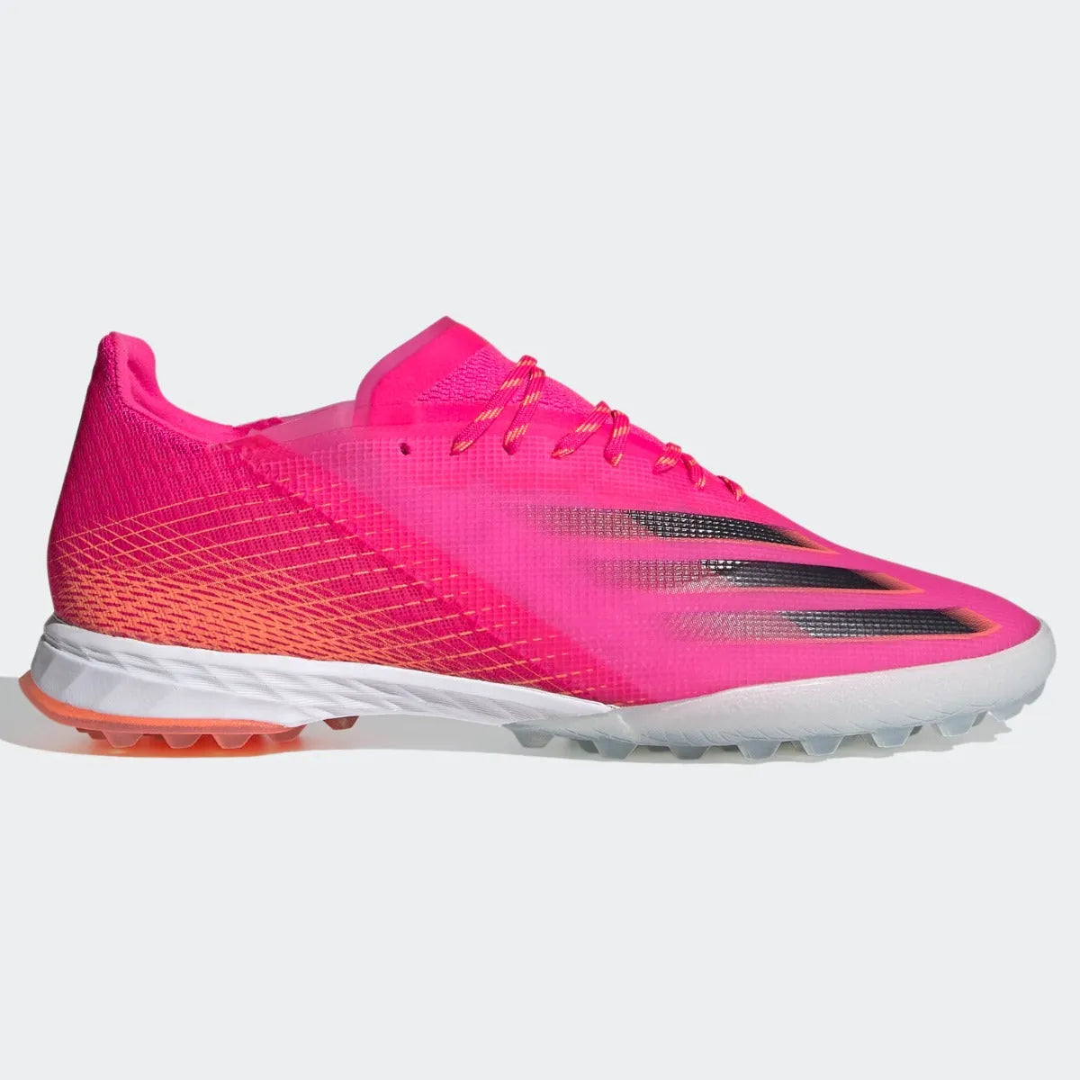 Adidas X Ghosted .1 TF - Pink-Black-Orange  (Side 1)