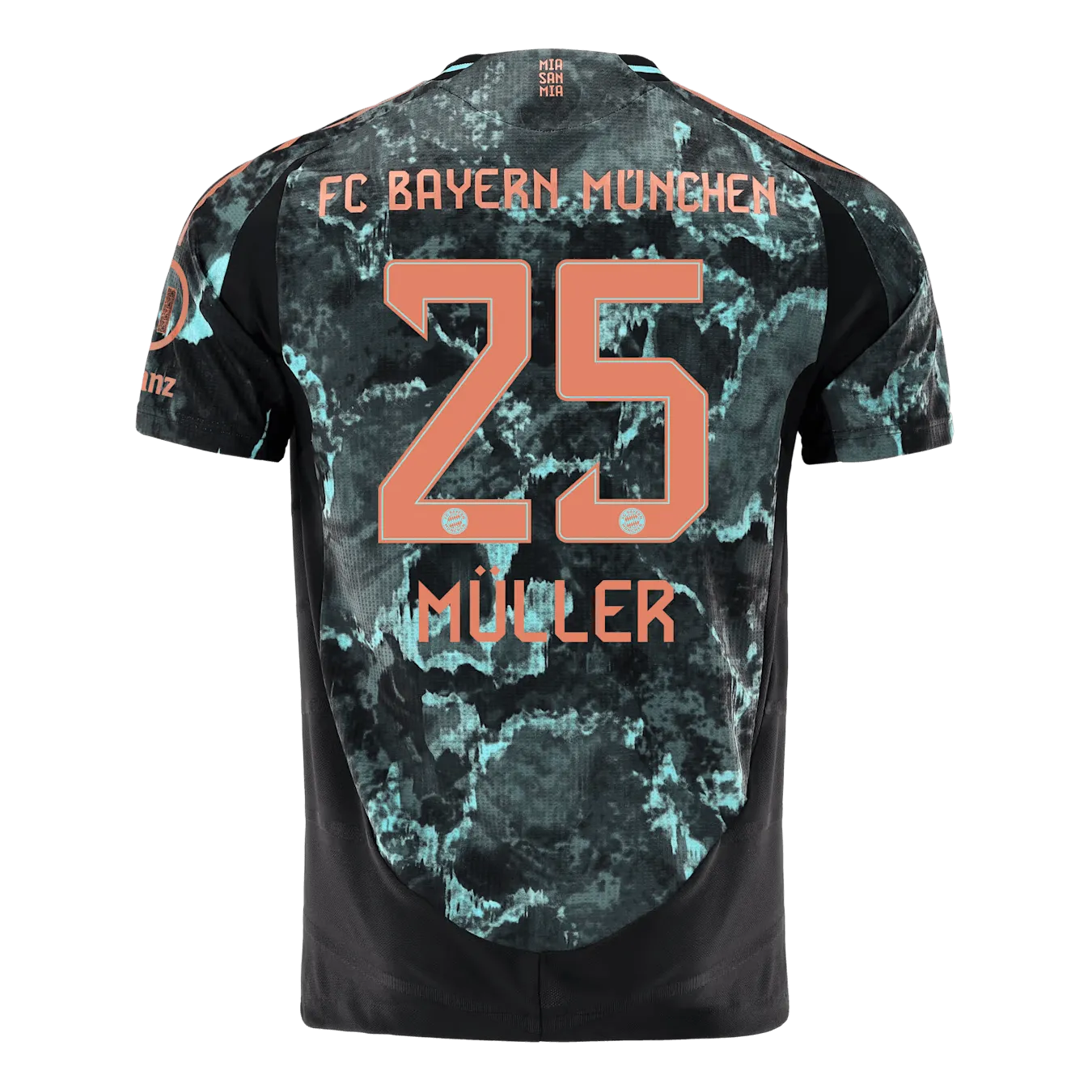 adidas 2024-25 Bayern Munich Men's Authentic Away Jersey (Muller)