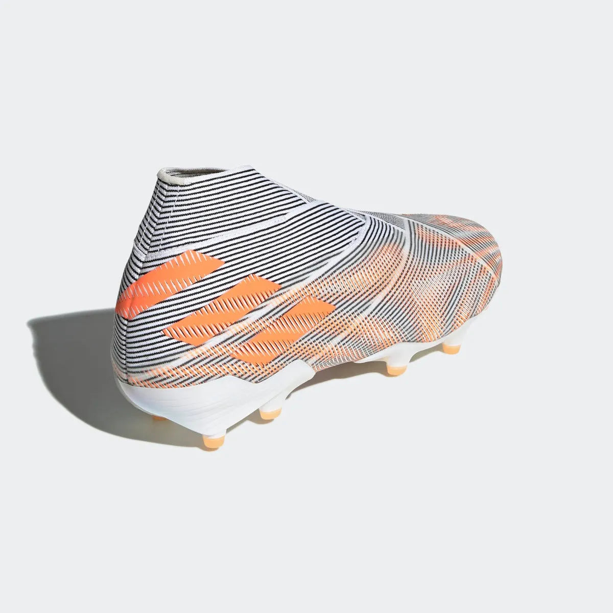 Adidas Nemeziz + FG - White-Black-Orange (Diagonal 2)