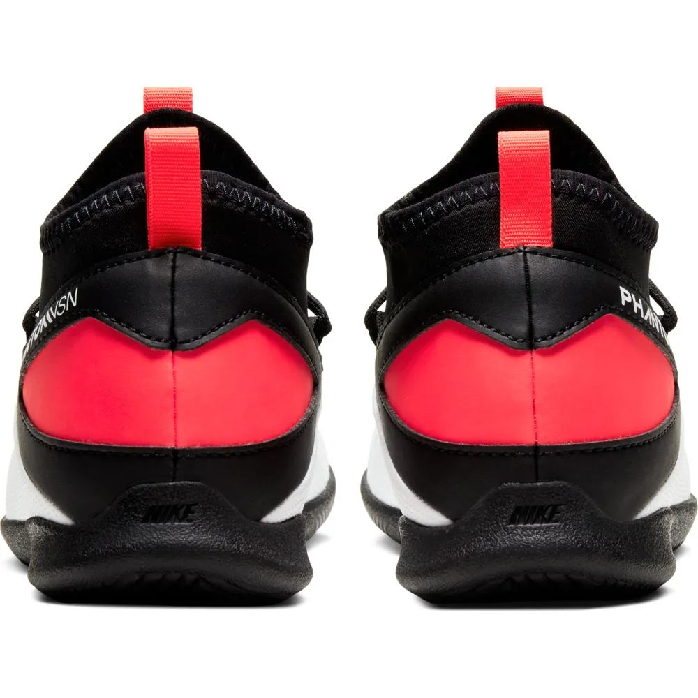 Nike JR Phantom Vision 2 Club DF IC - White-Black-Crimson