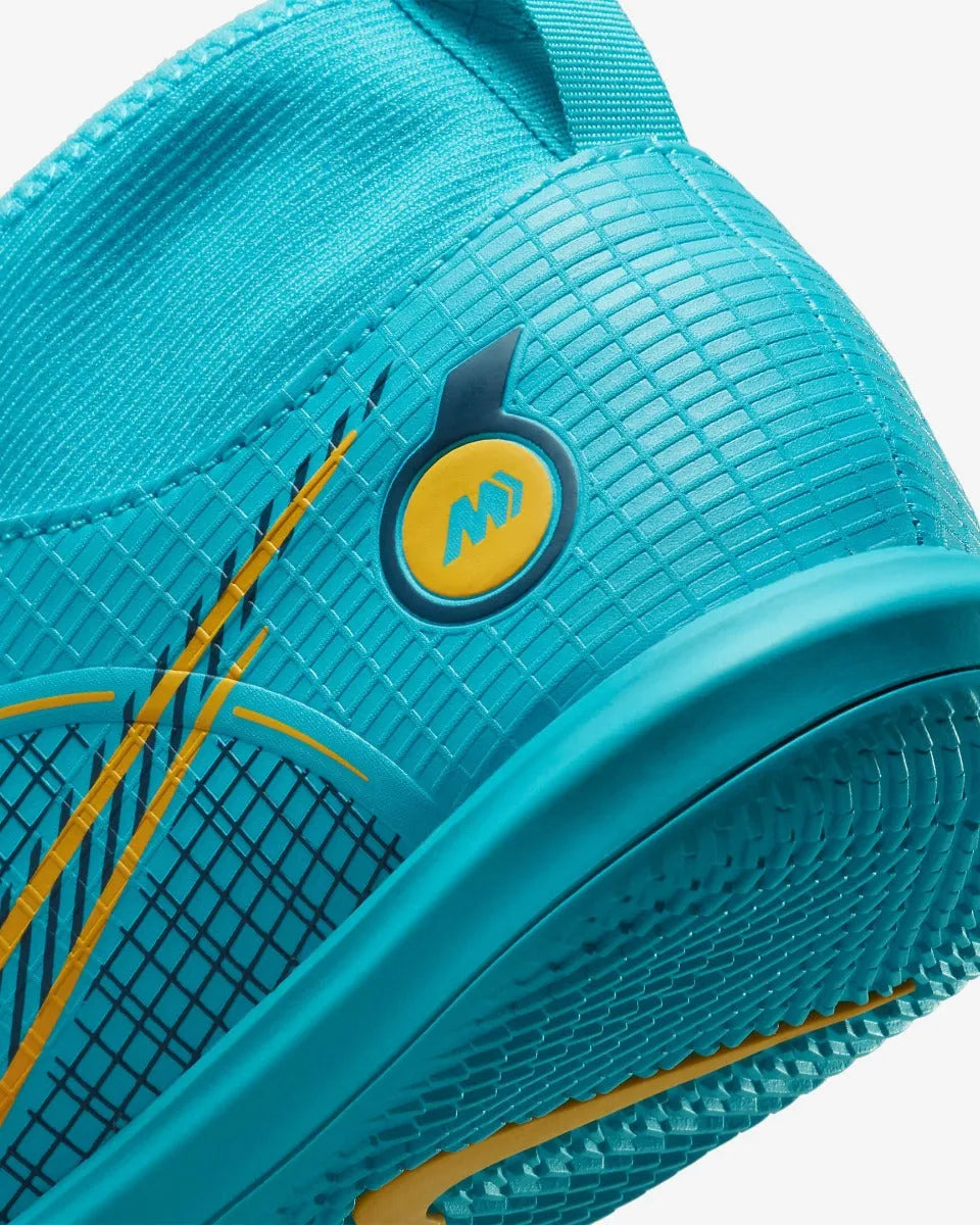 Nike JR Superfly 8 Academy Indoor - Chlorine Blue-Laser Orange (Detail 2)