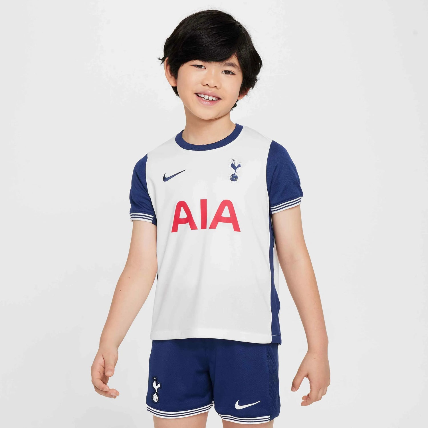 Nike 2024-25 Tottenham Little Kids' Stadium Home Kit (Model - Jersey)