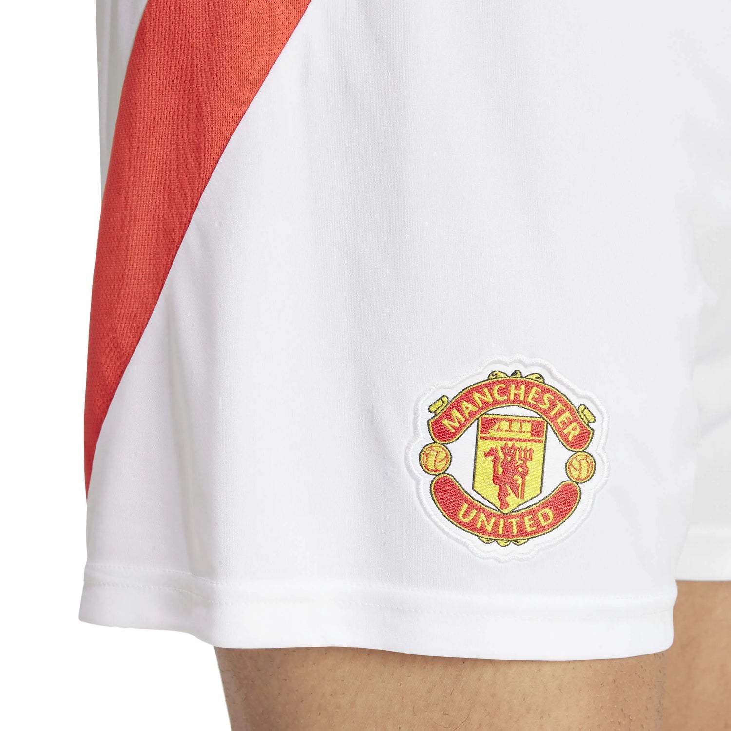 adidas 2024-25 Manchester United Men's Home Shorts (Detail 1)