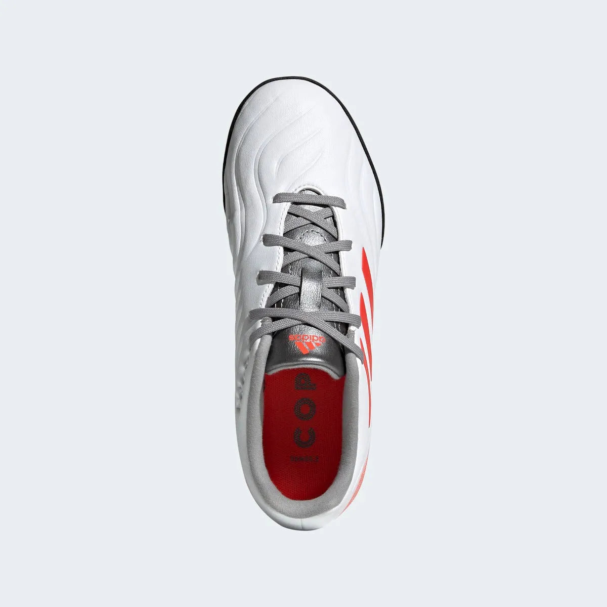 Adidas JR Copa Sense .3 TF - White-Iron Metallic (Top)