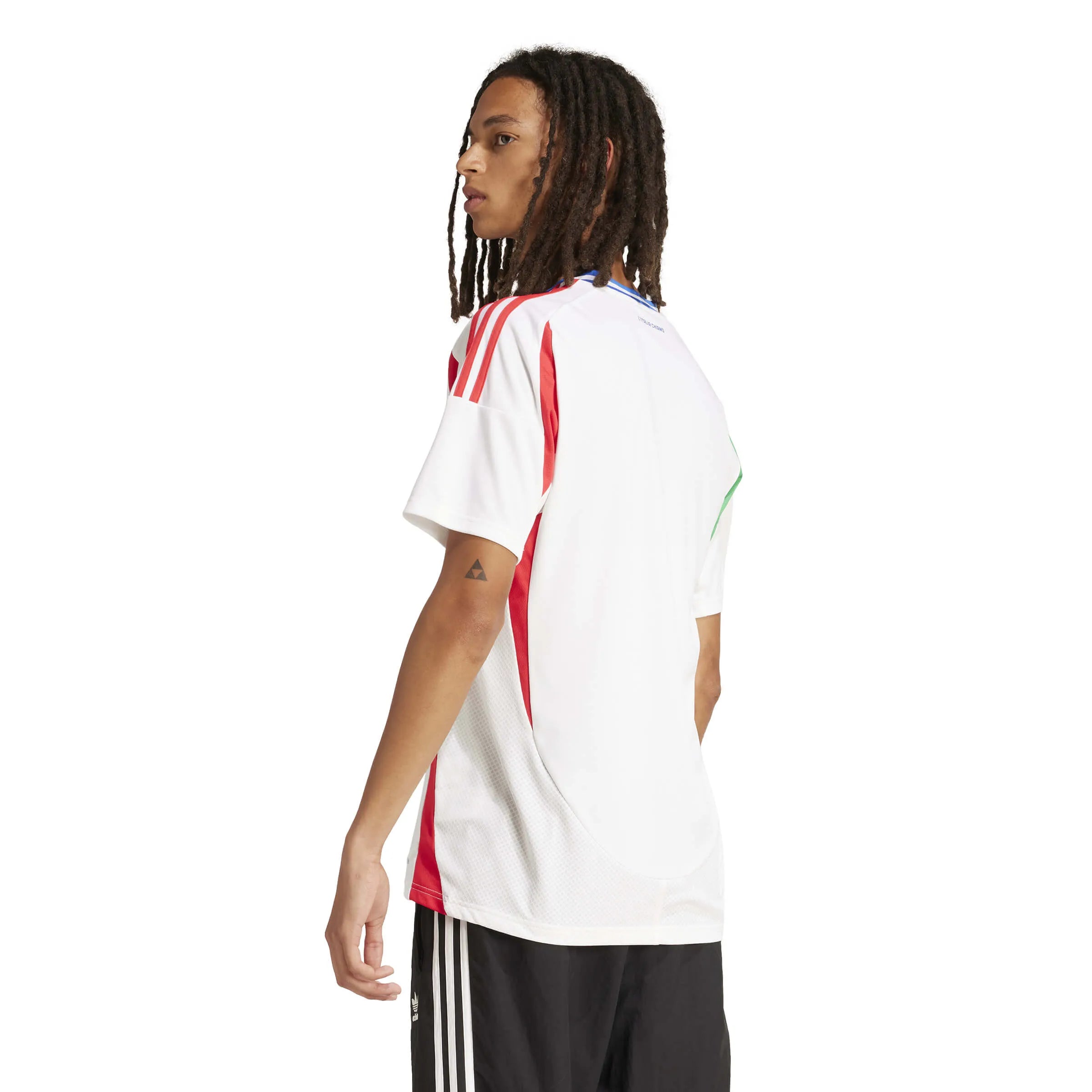 adidas 2024-25 Italy Stadium Away Jersey (Model - Back)
