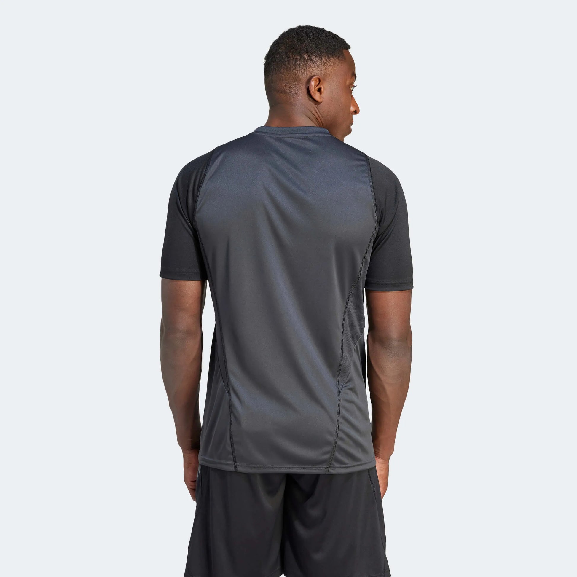 adidas 2023-24 Real Madrid Men's EU Training Jersey (Model - Back)