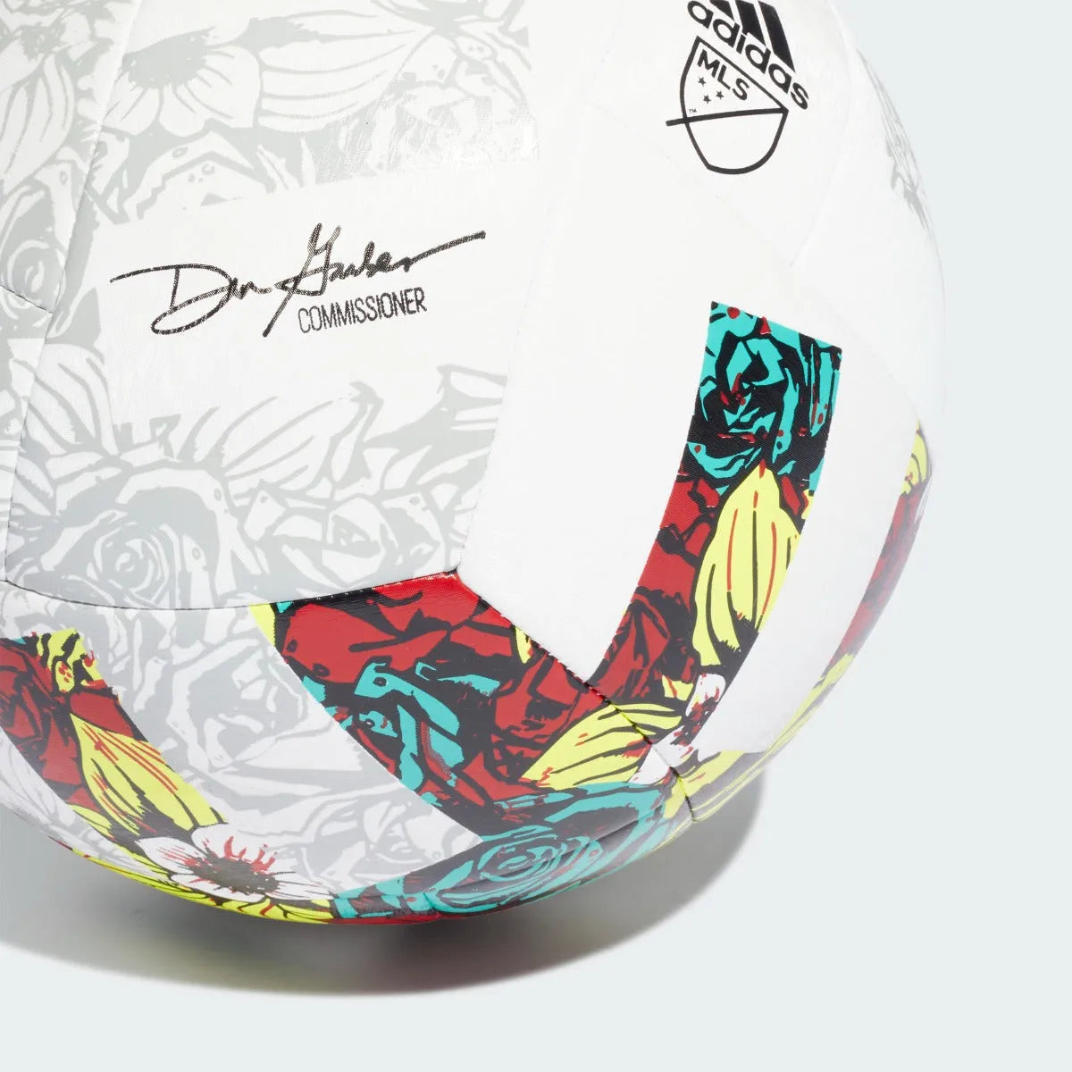 Adidas 2022 MLS Training Ball - White-Multi (Detail 1)