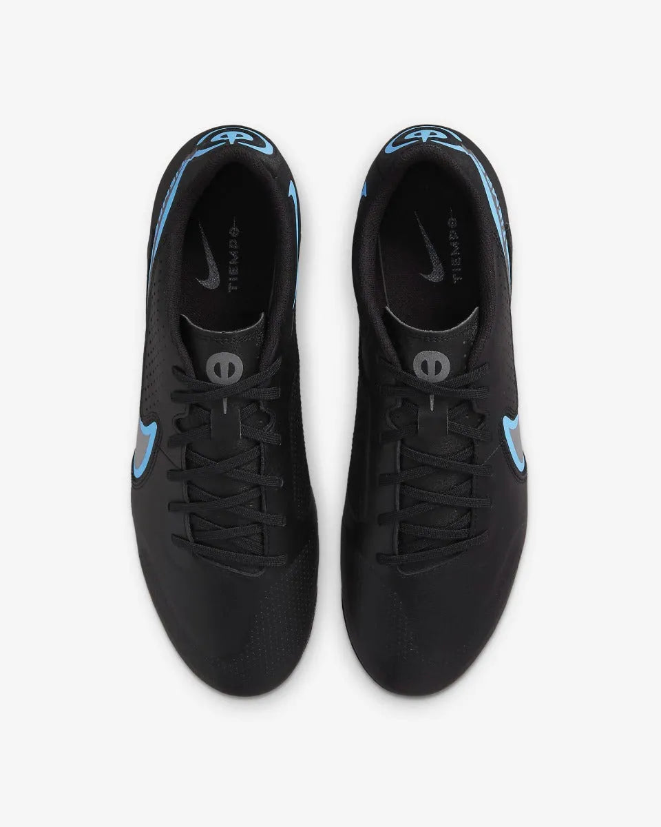 Nike Legend 9 Academy FG-MG - Black-Blue (Pair - Top)