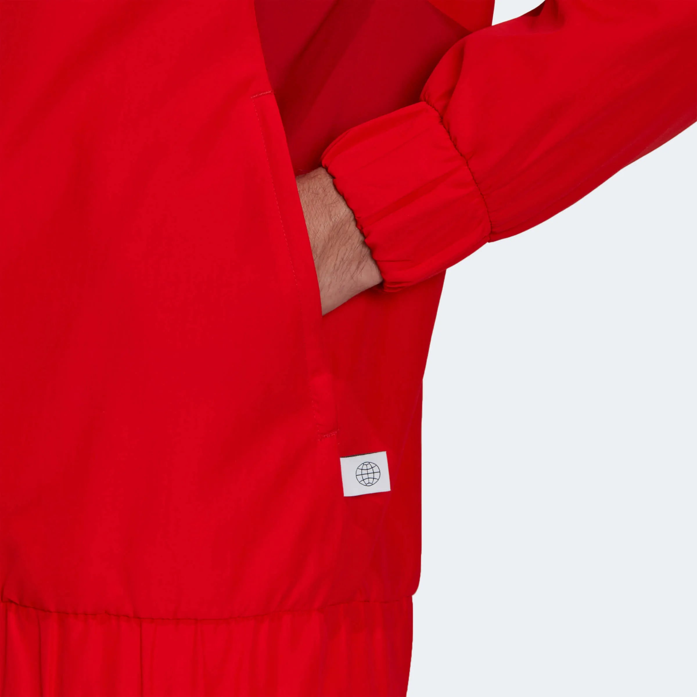 adidas 2022-23 FC Bayern Munich Anthem Jacket - Red (Detail 2)
