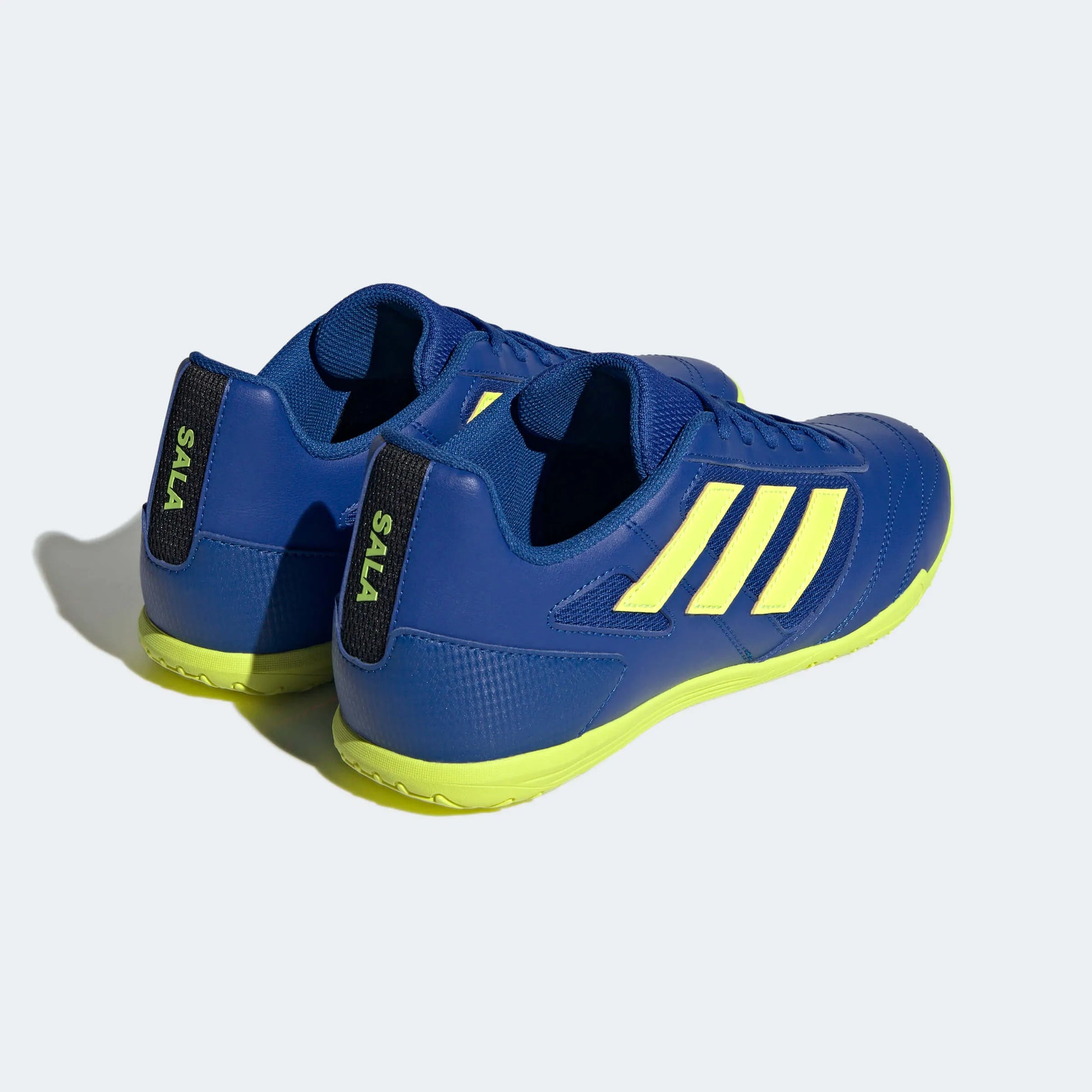 Adidas Super Sala 2 Indoor - Royal Blue - Solar Yellow (Pair - Back Lateral)