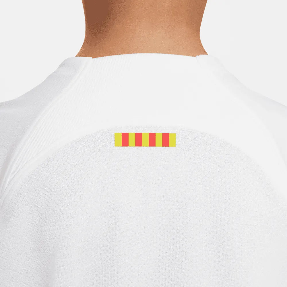 Nike 2023-24 Barcelona Youth Stadium Away Jersey (Detail 2)