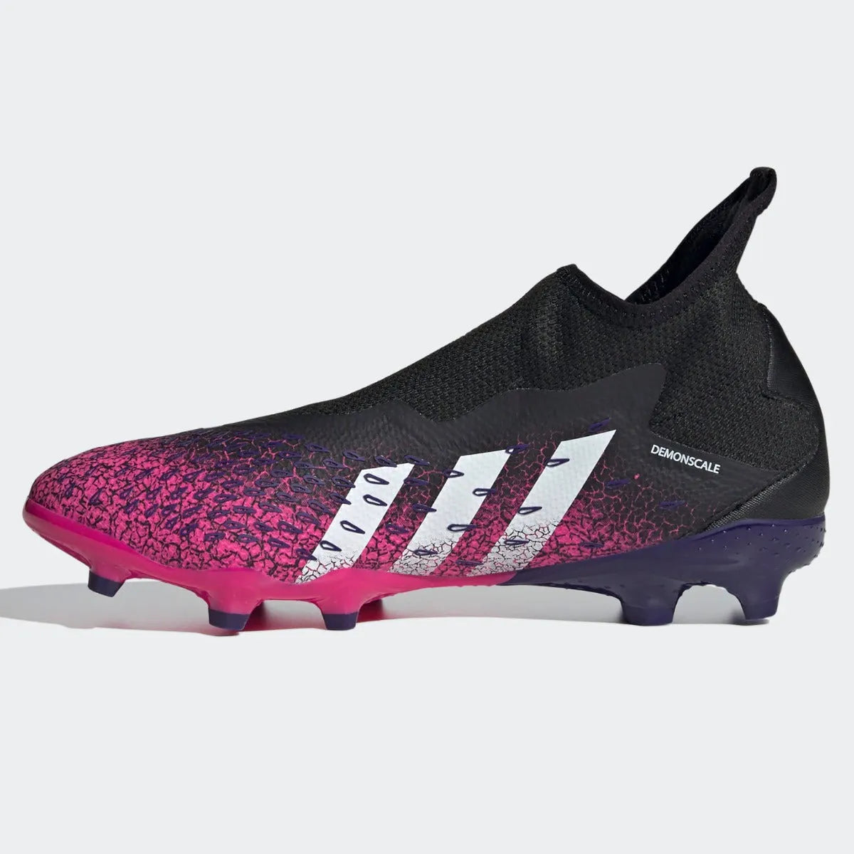 Adidas Predator Freak .3 Laceless FG Black Pink Purple