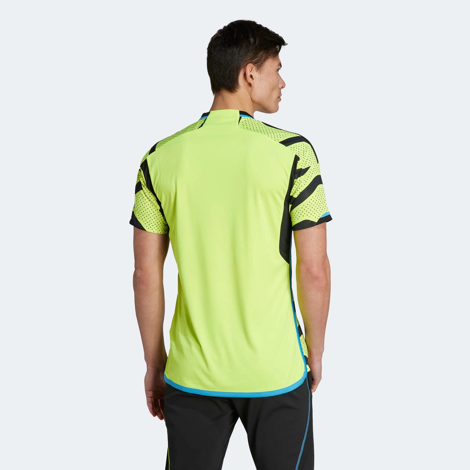 adidas 2023-24 Arsenal Men's Stadium Away Jersey (Model - Back)