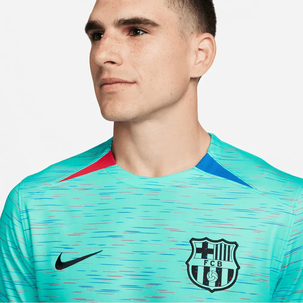 Nike 2023-24 Barcelona Men's Stadium Third Jersey (Detail 1)