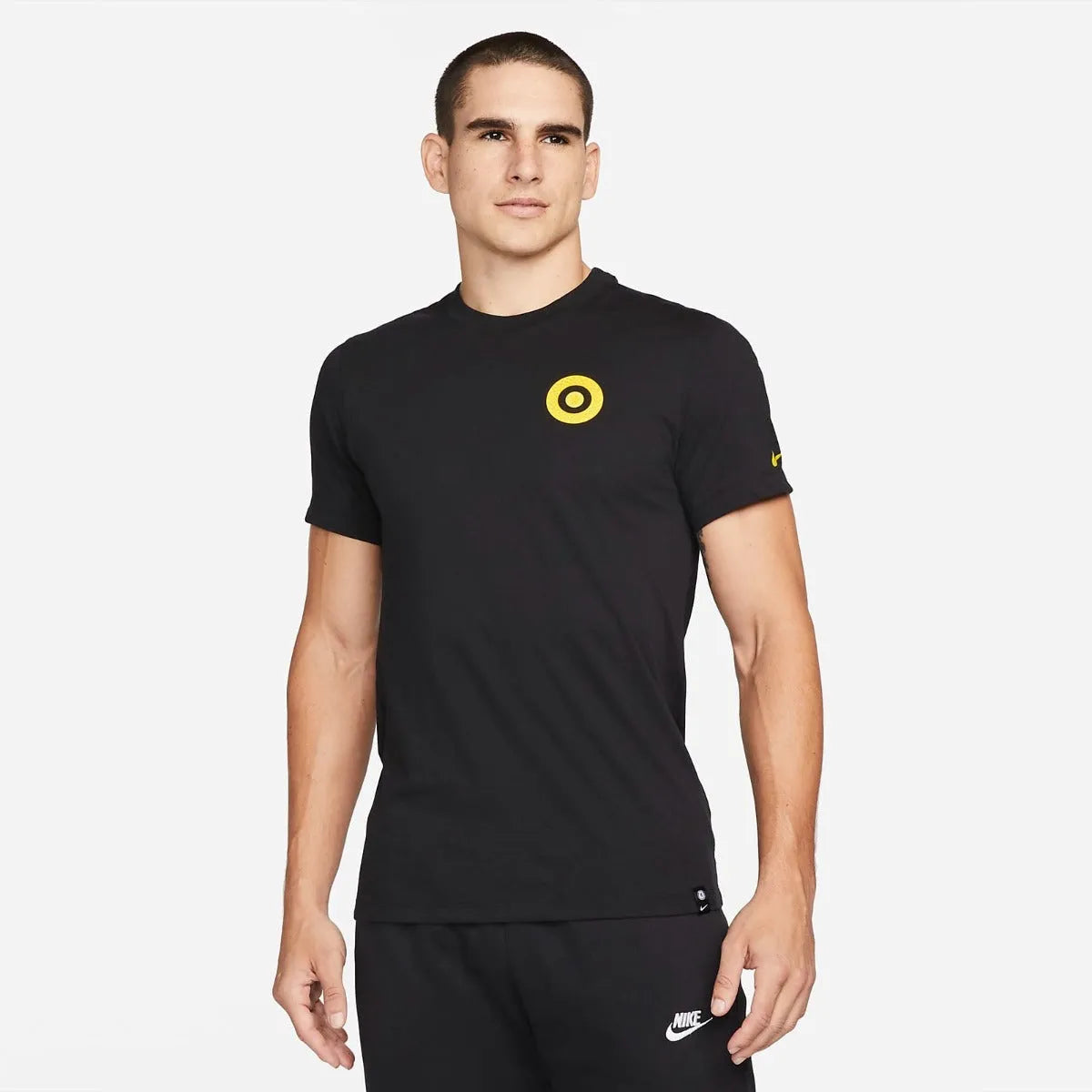 Nike 2021-22 Chelsea Voice Tee - Black (Model - Front)