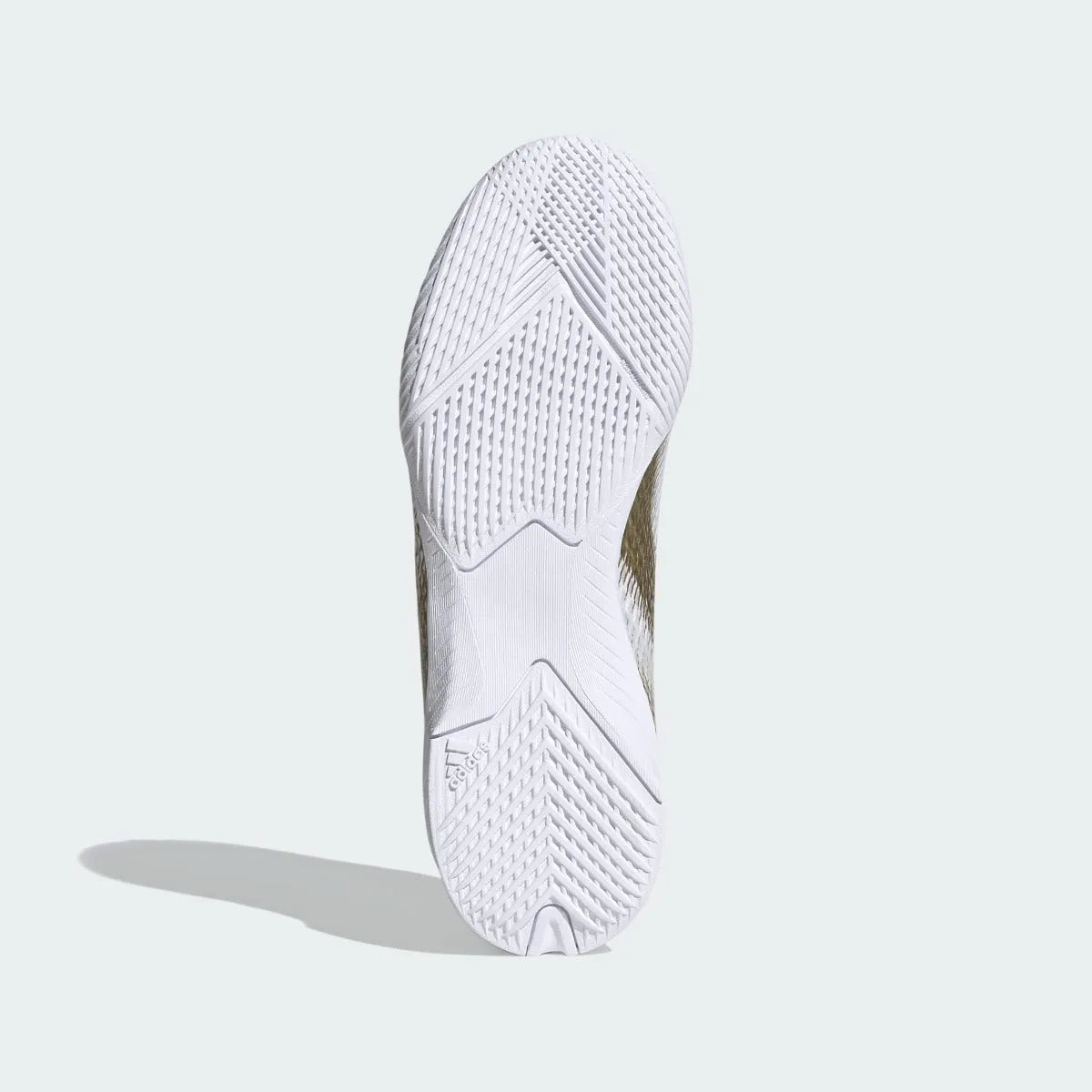 Adidas JR X Ghosted.3 IN - White-Gold
