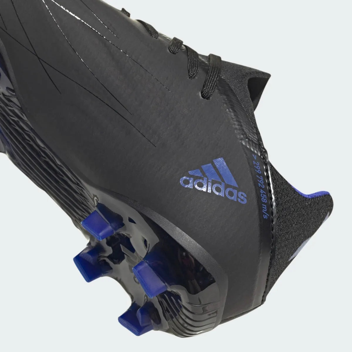 Adidas JR X Speedflow .1 FG - Black-Sonic Ink (Detail 1)