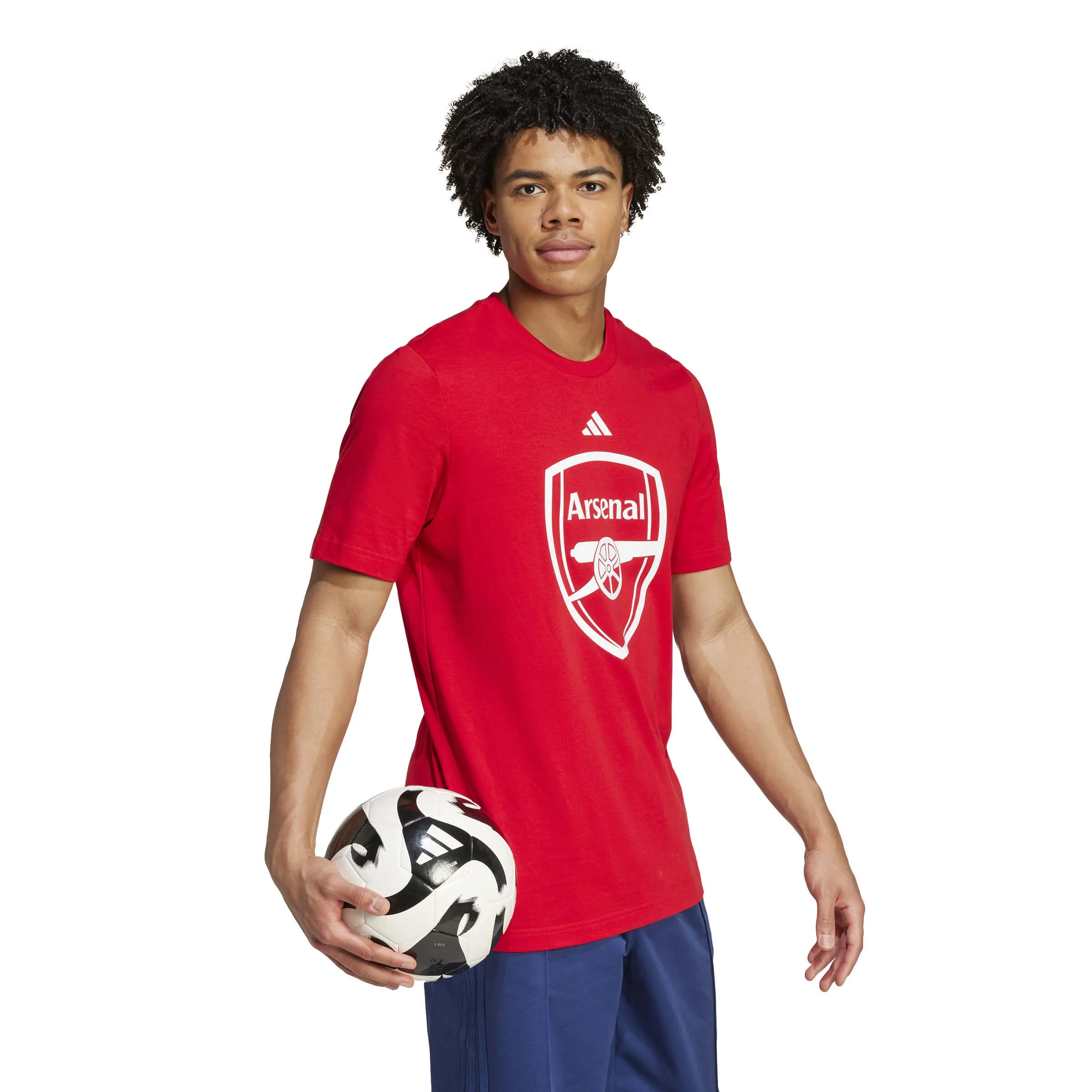 adidas 2024-25 Arsenal Men's DNA Graphic Tee (Model - Side)