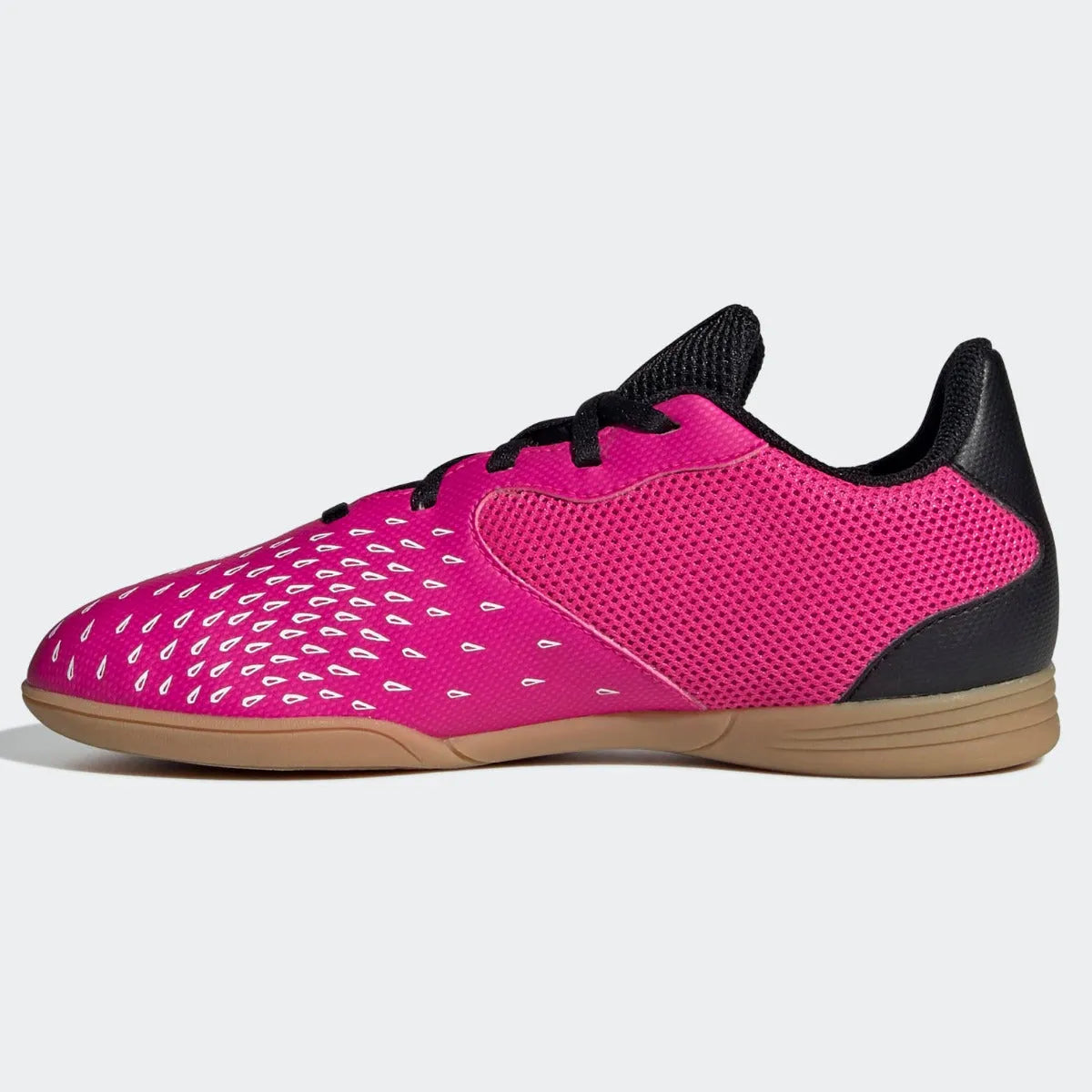Adidas JR Predator Freak .4 IN Sala - Black-Pink-Purple (Side 2)