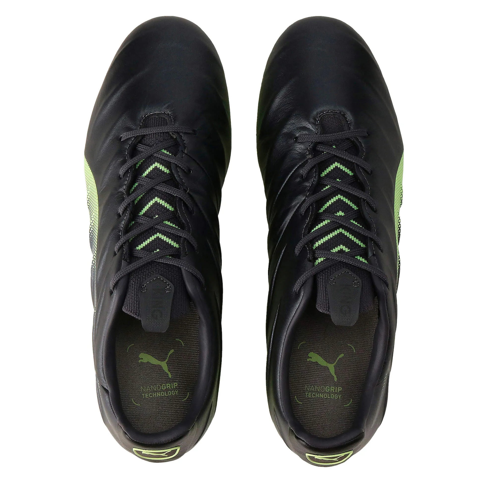 Puma KING Platinum 21 FG-AG - Asphalt-Fizzy Light (Pair - Top)