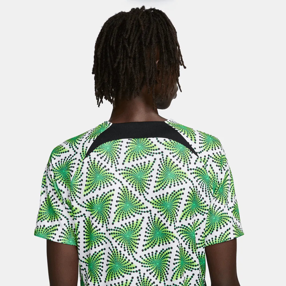 Nike 2022-23 Nigeria Pre-Match Jersey - White-Green (Detail 1)