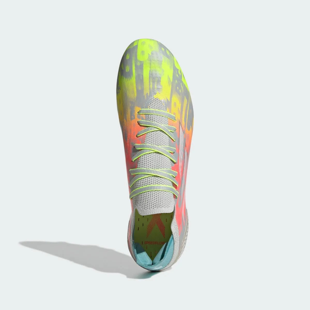 Adidas X Speedflow .1 FG - Clear Onix-White-Solar Yellow (Top)
