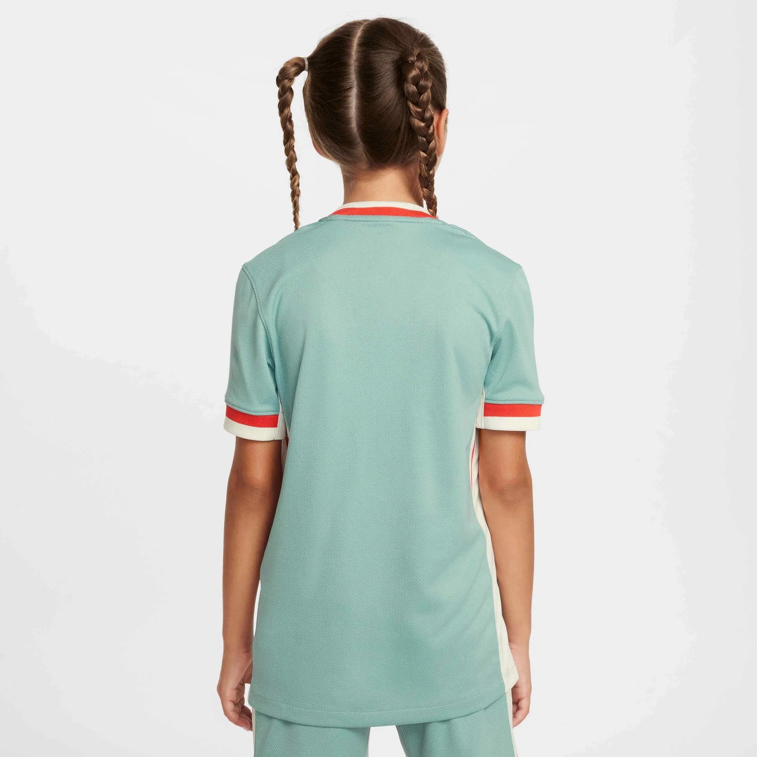 Nike 2024-25 Atletico Madrid Youth Stadium Away Jersey (Model - Back)