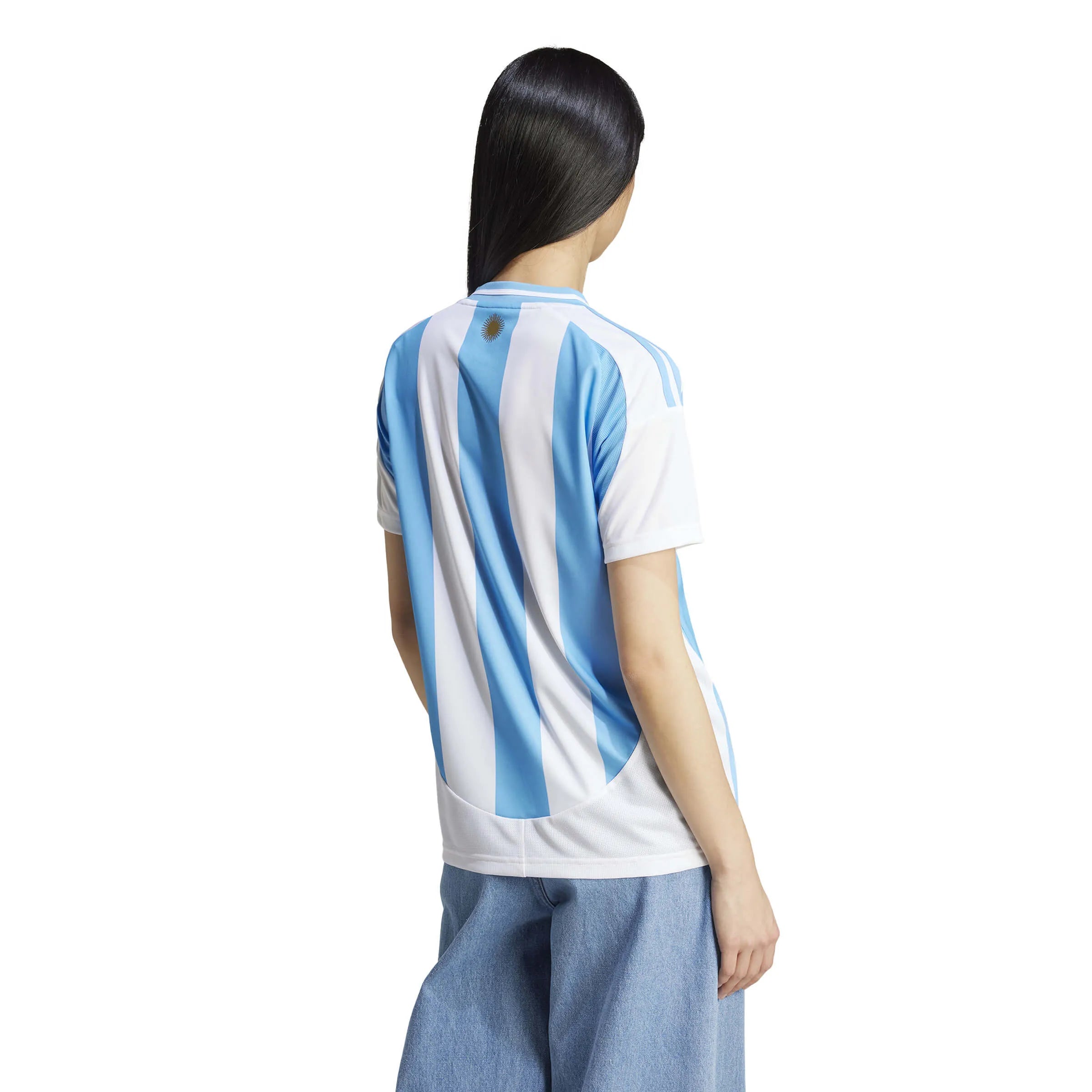 adidas 2024-25 Argentina Women's Stadium Home Jersey (Model - Back)