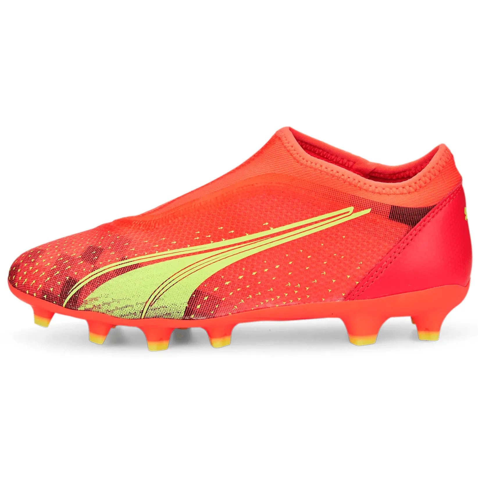 Puma Jr Ultra Match LL FG/AG - Coral-Fizzy Light (Side 1)