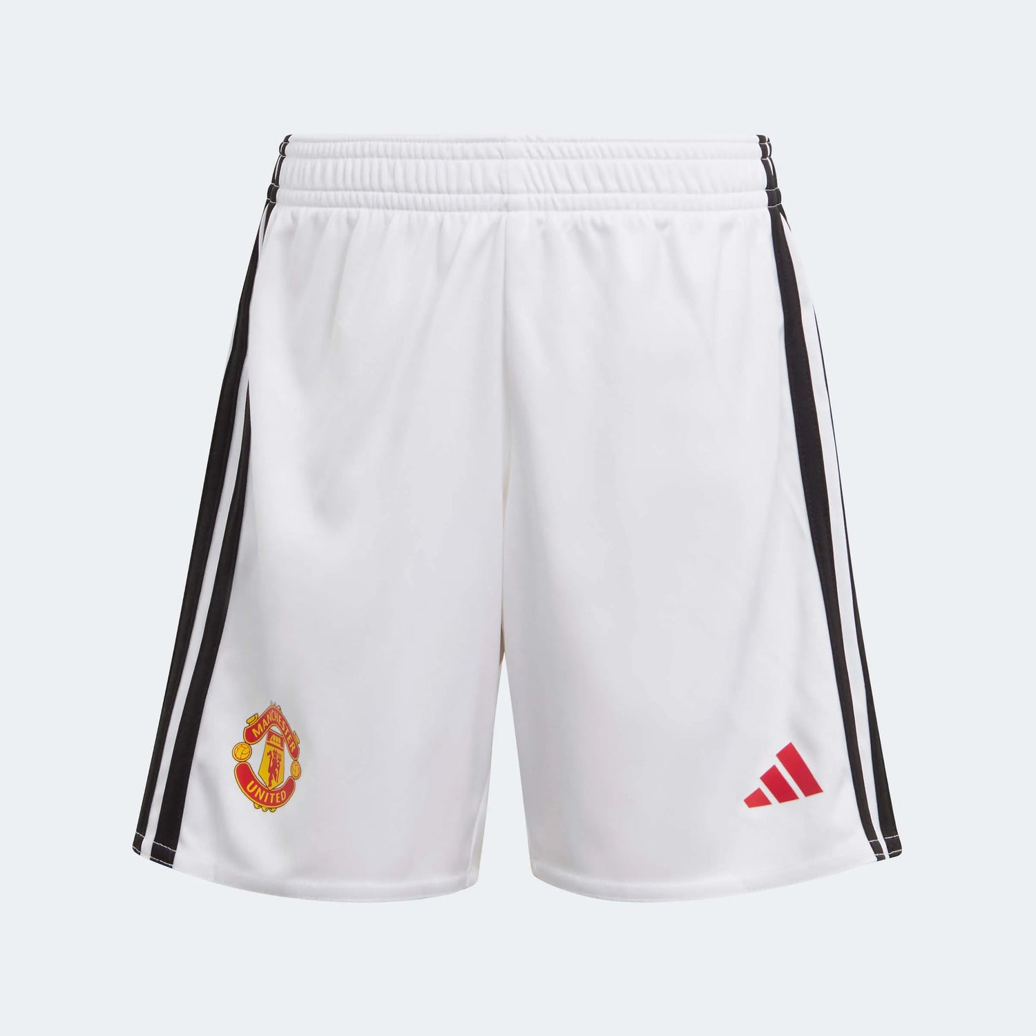 adidas 2023-24 Manchester United Toddlers Home Mini Kit (Shorts - Front)