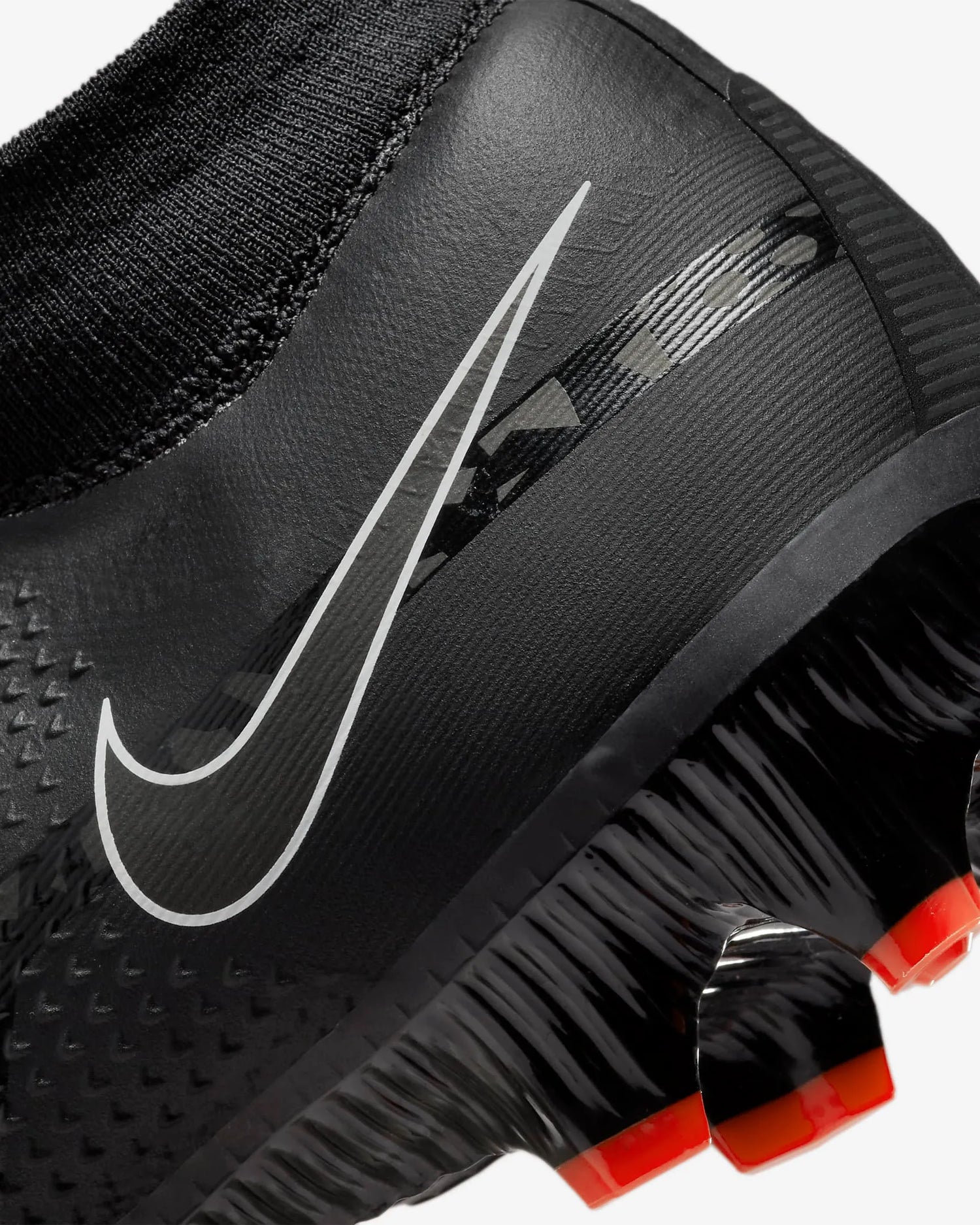Nike Phantom GT2 Pro DF FG - Black-Grey (Detail 3)