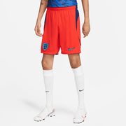 Nike 2022-23 England Away Stadium Short Red-Blue Void (Model - Front)